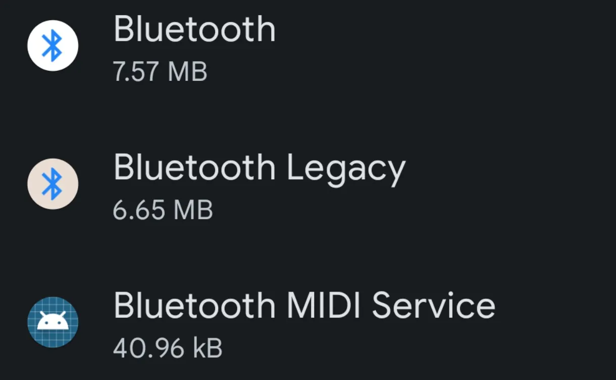 pixel 9 bluetooth service applications